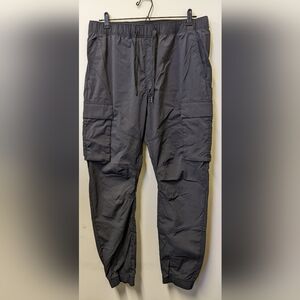 H&M Charcoal Cargo Pants for Men